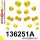 136251A: Full suspension polyurethane bush kit SPORT