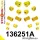 136251A: Full suspension polyurethane bush kit SPORT 24mm 15mm Black