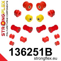136251B: Full suspension polyurethane bush kit