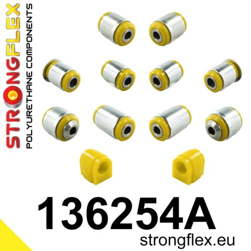 136254A: Rear suspension bush kit SPORT