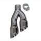 Corsa Tip Kit Twin 4.0"