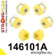 146101A: Front suspension bush kit SPORT 19mm 051832 051826 - 55mm Yellow