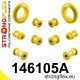 146105A: Front suspension and ream beam bush kit SPORT