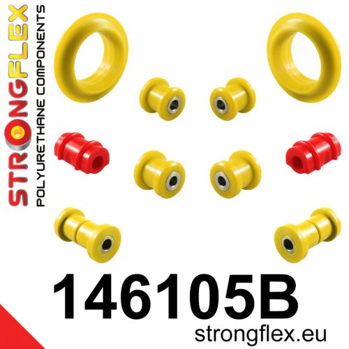 146105B: Front suspension and ream beam bush kit