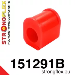 151291B: Front anti roll bar bush 20mm Red