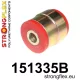 151335B: Front lower arm bush Red