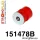151478B: Engine mount bush - dog bone PH II Red