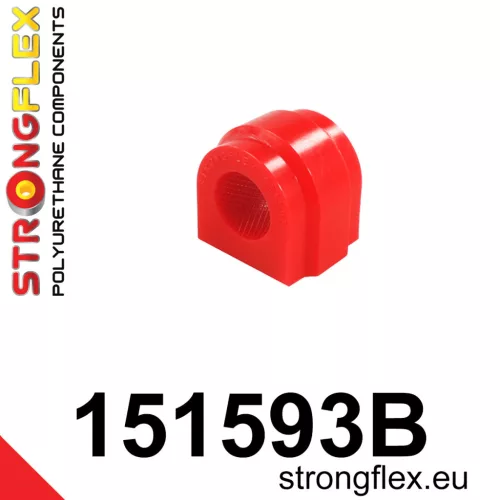 151593B: Front anti roll bar bush Custom Red