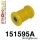 151595A: Front wishbone front bush SPORT Yellow