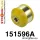 151596A: Front wishbone rear bush SPORT Yellow