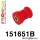 151651B: Engine mount bush - dog bone PH I Black