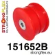 151652B: Engine mount bush - dog bone PH I Red