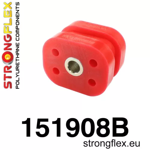 151908B: Engine mount bush - dog bone Red