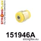 151946A: Front lower arm bush SPORT Yellow