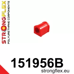151956B: Front anti roll bar bush (33mm height) 21mm Black
