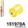 151978A: Rear beam mounting bush SPORT Yellow