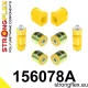 156078A: Front kit suspension polyurethane bushes SPORT Custom Black