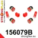 156079B: Front suspension bush kit 20mm 151345 Red