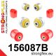 156087B: Front suspension and ream beam bush kit