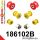 186102B: Rear suspension bush kit
