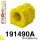 191490A: Front anti roll bar bush SPORT 19mm Yellow