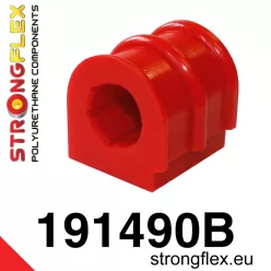 191490B: Front anti roll bar bush 19mm Red
