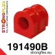 191490B: Front anti roll bar bush 22mm Red