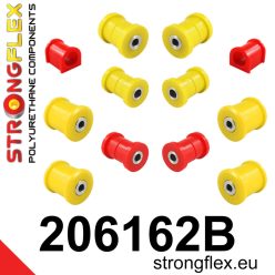 206162B: Front and rear suspension bush kit