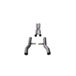   Corsa X-Pipe Resonator Delete Kit 2.75" Challenger 6.2 15-22