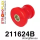 211624B: Front lower wishbone front bush Black