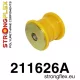 211626A: Front upper wishbone bush SPORT Yellow