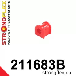 211683B: Front anti roll bar bush 25mm Red