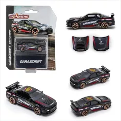 Majorette Nissan Skyline GT-R (R34) GarasiDrift 1:64