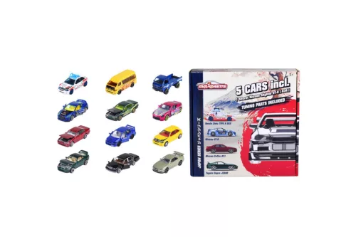 Majorette Japan Series Bonus Car Set 5-Car JDM Mix