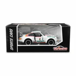   Majorette Sports Cars Porsche 934 Kremer model car - white/green