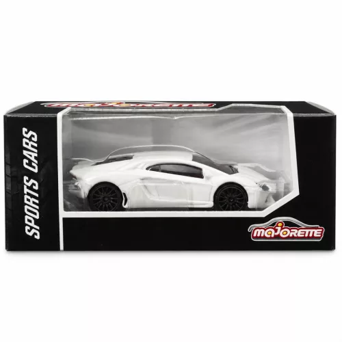 Majorette Sports Cars Lamborghini Aventador model car - white