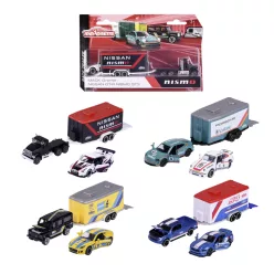 Majorette Race Trailer Set – 4 selectable variants