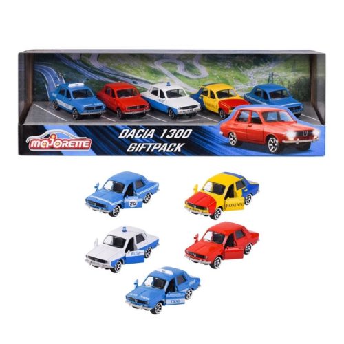 Majorette Dacia 1300 5-Car Giftpack