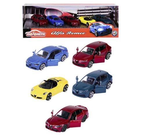 Majorette Alfa Romeo 5-Car Giftpack