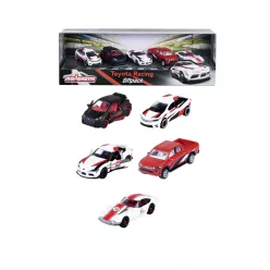 Majorette Toyota Racing 5-Car Giftpack