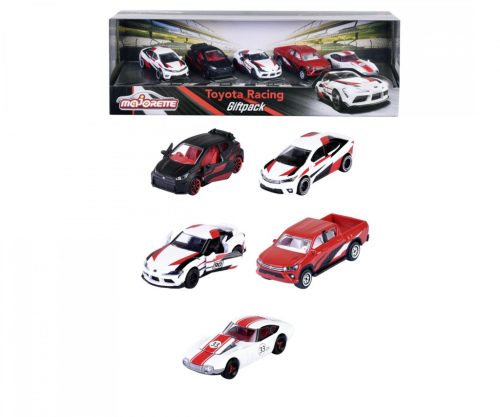 Majorette Toyota Racing 5-Car Giftpack