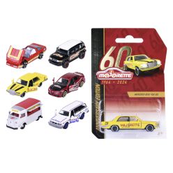   Majorette 1:64 60th Anniversary Edition – 6 Different Models – 212054100