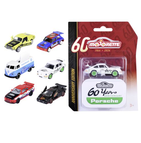 Majorette 60th Anniversary Edition Die-Cast Cars (6 Types) - 212054102
