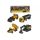 Majorette Volvo Construction Vehicles 4-Car Giftpack