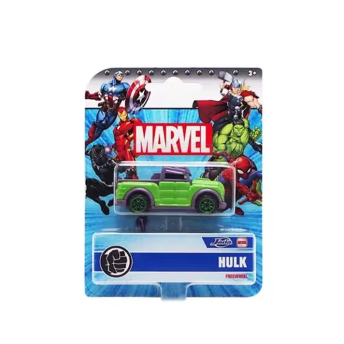 Jada Marvel Single Pack Vehicles Hulk die-cast toy car 1:64 - green/purple