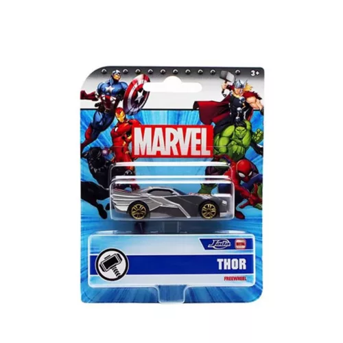 Jada Marvel Single Pack Vehicles Thor die-cast toy car 1:64 - grey/silver/red