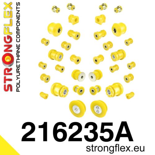 216235A: Full suspension polyurethane bush kit SPORT