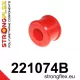 221074B: Front anti roll bar eye bolt bush 18mm Black