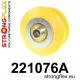 221076A: Front wishbone rear bush SPORT Black