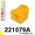 221079A: Anti roll bar bush SPORT Custom Yellow